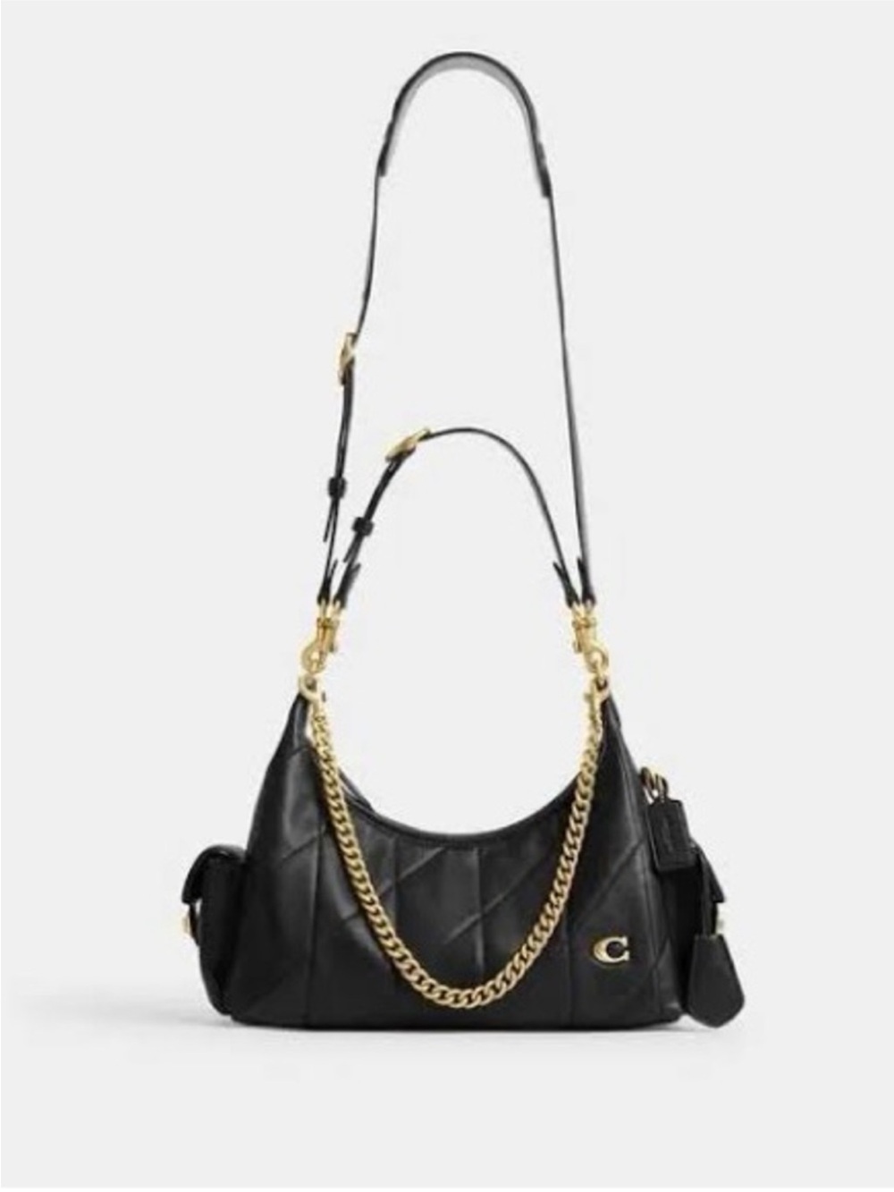 Coach juliet with pockets black
